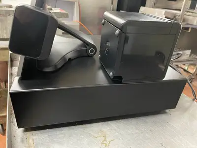 Used Toast Used Toast Touch Screen POS System with Cash Drawer, Printer and Card Reader Restaurant Equipment (Miscellaneous) Illinois US | Falcon Restaurant Supply #1375818