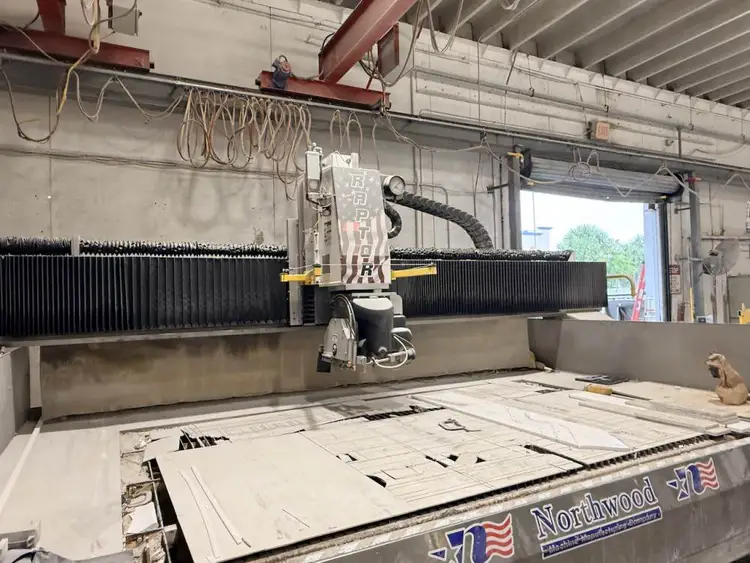 Used 2021 NORTHWOOD RAPTOR SJ127 SINGLE TABLE Stone CNC Machining Centers Michigan US | All Used Stone Equipment #1568699