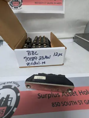 Used BBC 701819-23AW Miscellaneous Equipment (Electrical & Power) | Surplus Asset Holdings #1197720