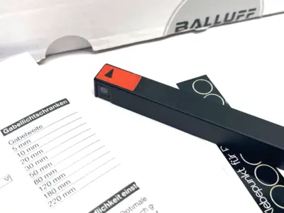 New | in-Stock Balluff Standard Photoelectric Fork Sensor, Metal, BGL 180A-005-S49 Photoelectric Sensors Michigan US | Maverick Industrial Sales #1475337