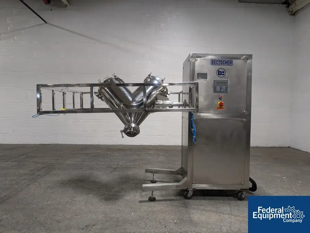 USED Bectochem 3 Cu.Ft. Bectochem V Blender, S/S