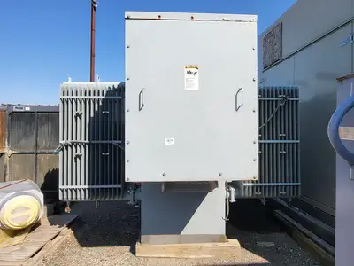 PROLEC 3000 kVA Oil Filled Transformer, 4160 pri. volts, 600/346 sec. volts