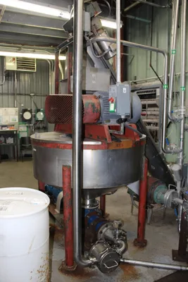 Auger Feeder Into Hammermill, and Tank