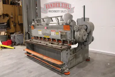 Used CINCINNATI 1808 Power Squaring Shears (Inch) Michigan US | Vander Ziel Machinery Sales #1512693