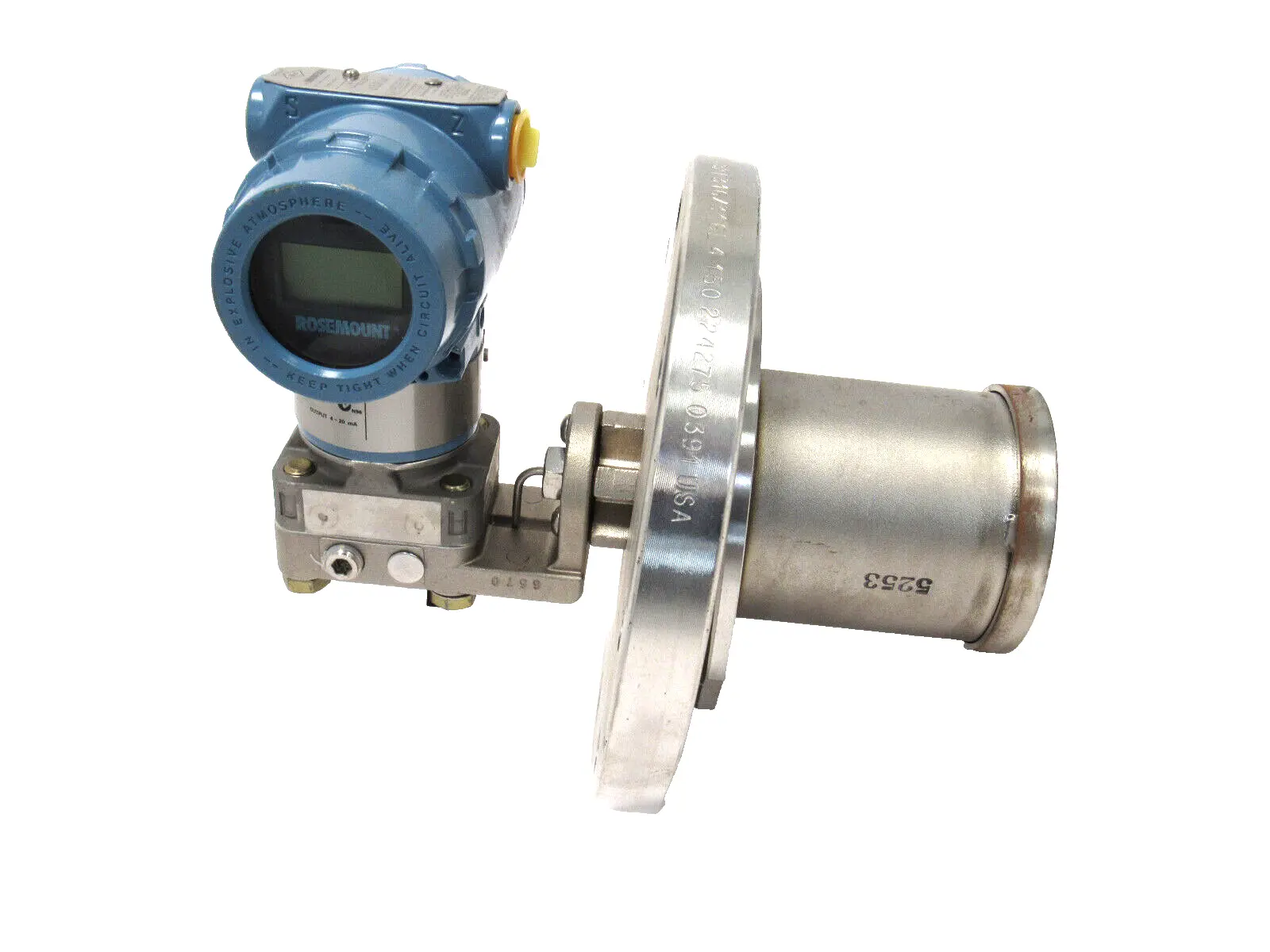 USED ROSEMOUNT 3051L4AB4GD11AAK5M5A0058 LEVEL TRANSMITTER