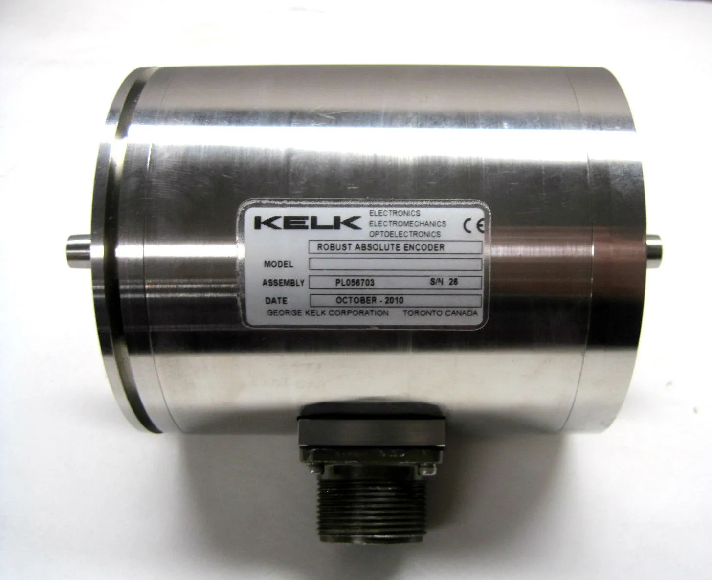 NEW KELK ELECTRONICS PL056703 ROBUST ABSOLUTE ENCODER