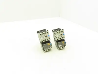 Fuji SK12L Motor Starter Contactor 5.5kW 600V & Overload 1.7-2.6A Lot of 2