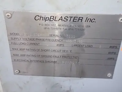 USED 2000 CHIPBLASTER INC MISTBLASTER