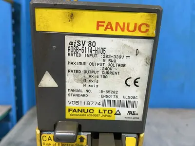 Used FANUC A06B6114H105 Servo Drives Ohio US | HGR 24 #1335300
