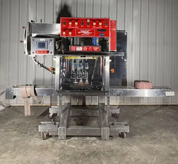 Used 2009 PACK WEST MACHINE CENTURION 120 INLINE CAPPER Cappers Quill - Automatic Inline Oregon US | Ager Tank & Equipment Co. #1060486