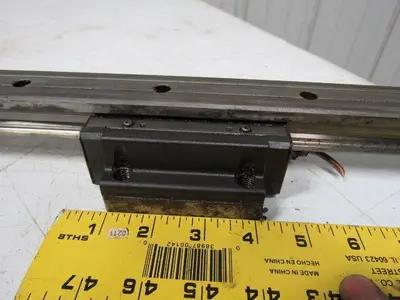 THK SABRE 1000CNC HSR35 Linear Slide, 1 Rail & 3 Blocks 83-3/8" O.A.