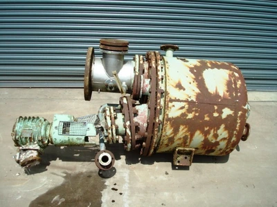 180 L S/S Jacketed Reactor, Flp Stirrer