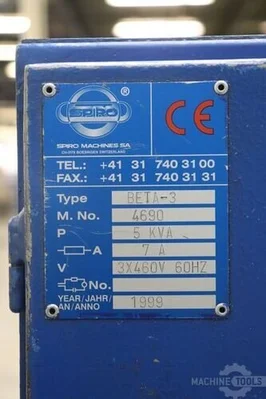 USED 1999 SPIRO BETA 3