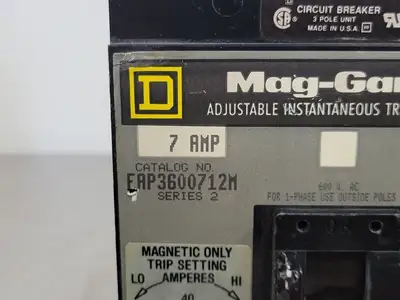 USED SQUARE D FAP3600712M