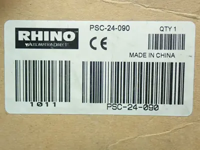 New | in-Stock RHINO PSC24090 Relays & Switches | HGR 24 #738935