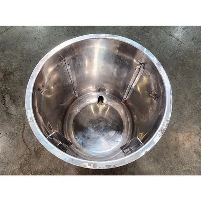 Used 25 Gallon Skerman Stainless Steel Vertical Mix Tank