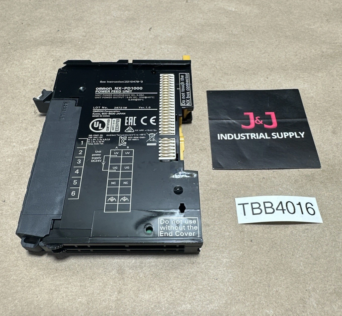 USED Omron NX-PD1000