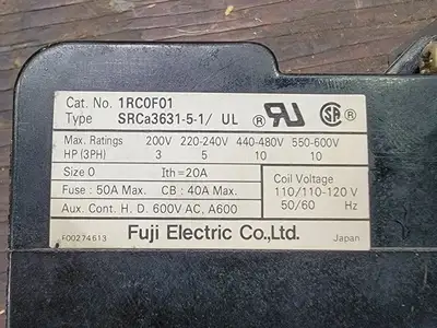 USED FUJI ELECTRIC 1RC0F01