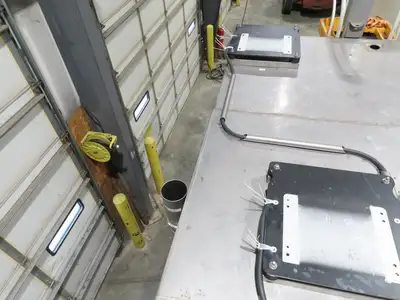 IDD Process Packaging Stainless Bulk Dryer System 52x120x96" ID 20kw Blowers x3