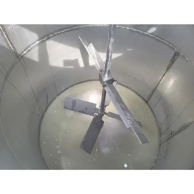 Used Industrial Air Inc. Stainless Steel Vertical Mix Tank - 750 Gal.