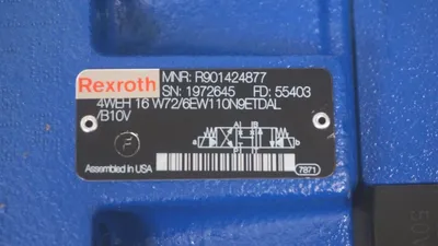 NEW REXROTH 4WEH16W72/6EW110N9ETDAL/B10V