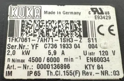 USED KUKA 0000136896