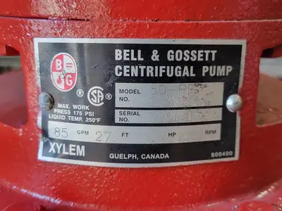 USED BELL & GOSSETT 80-BF