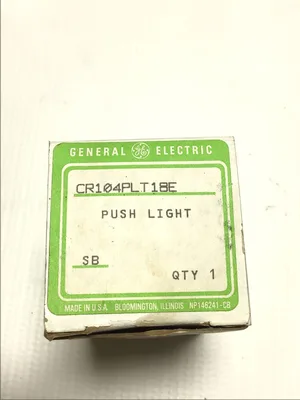 General Electric CR104PLT18E Pushbutton Light
