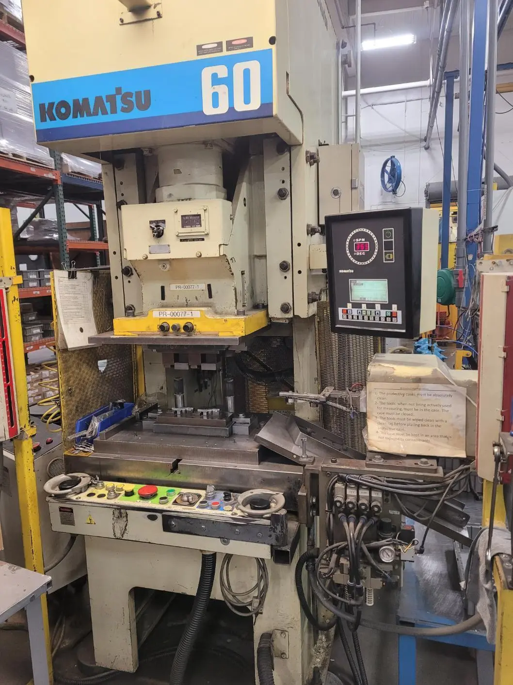 Used 1998 KOMATSU OBS 60L-VS-3 Straight Side Presses Oregon US | MD Equipment Services LLC #1352949