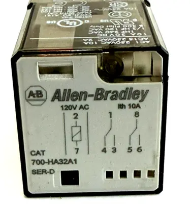 ALLEN BRADLEY 700-HA32A1 RELAY SER.D 700HA32A1 NEW, SURPLUS