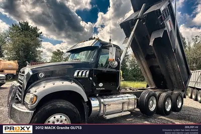 Used 2012 MACK GRANITE GU713 Dump trucks Pennsylvania US | Proxy Equipment #1378120