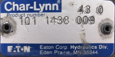NEW CHAR-LYNN EATON 101-1438-009 HYDRAULIC MOTOR 1011438009