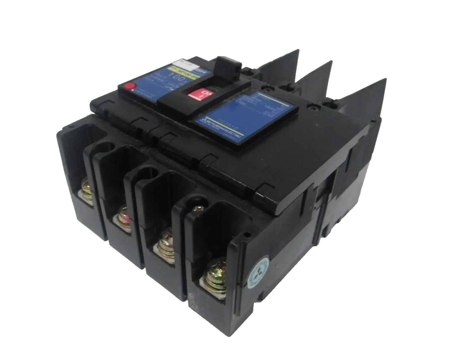 NEW MITSUBISHI NF100-SW CIRCUIT BREAKER 100A 4POLE NF100SW