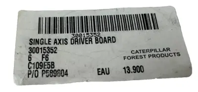 NEW CATERPILLAR 30015352 SUREGRIP SINGLE AXIS DRIVER BOARD