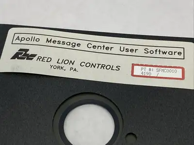 USED RED LION CONTROLS RED LION SFMC0010 APOLLO MESSAGE CENTER