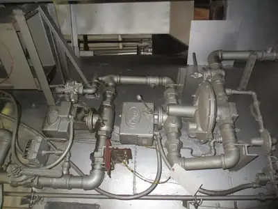 60" diameter x 72" H Annealing Furnace, gas-fired, hydrogen gas, 2150°F, complete w/control