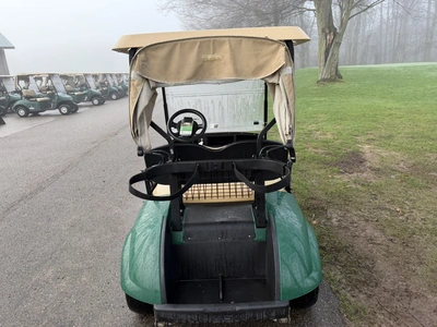 (1) 2017 E-Z-Go golf cart with a Kawasaki gas engine, model 625111G01,includes canopy, ball cover, c...