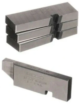 Ridgid 52202 Universal Style Pipe Bevel Dies, 45 deg Die Set, 1/2-3/4in 12-20mm [New]