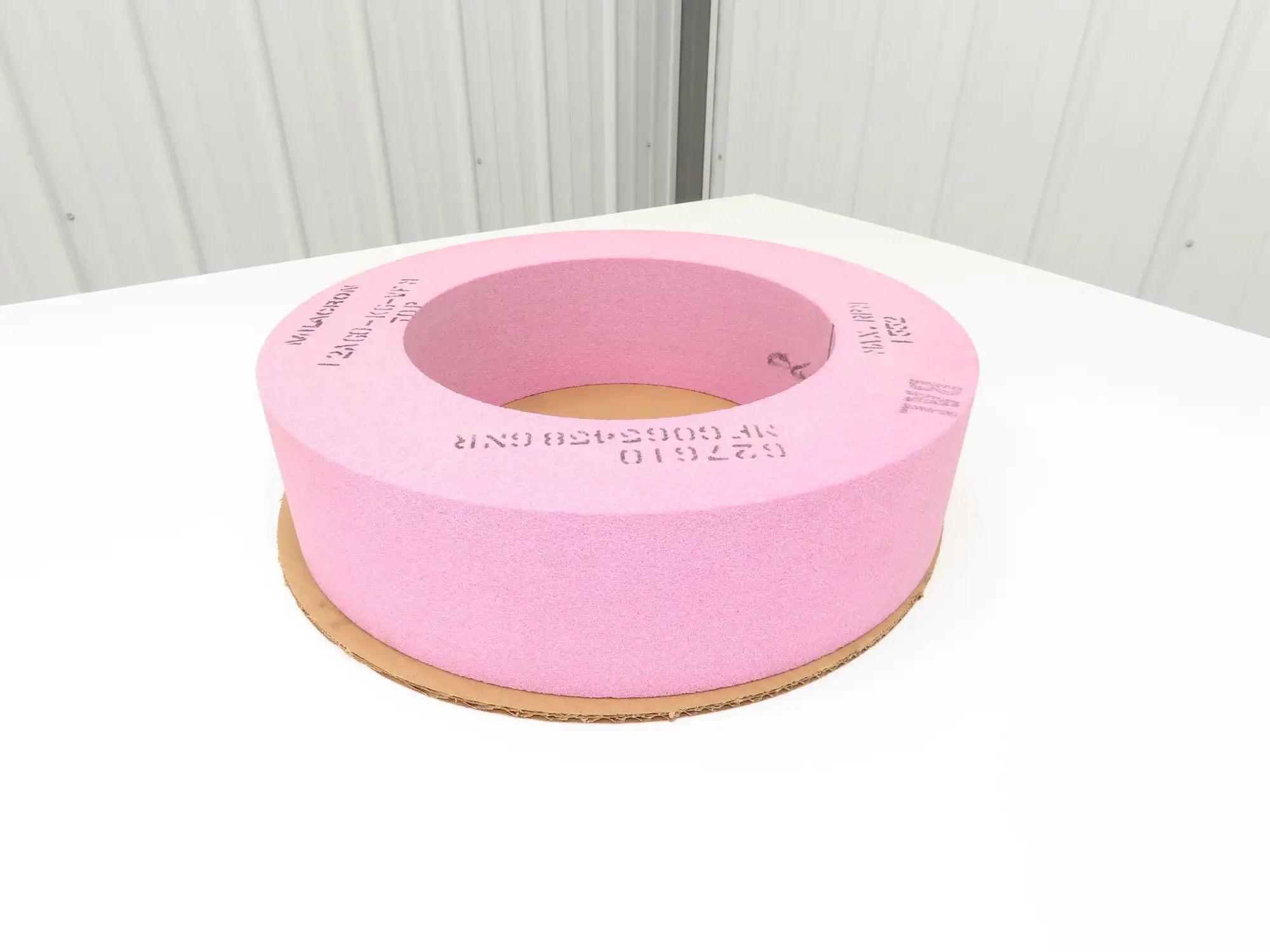 Milacron 12A60-K6-VFM Grinding Wheel 16" Diameter 10" Arbor 4" Thick 6500 SFPM