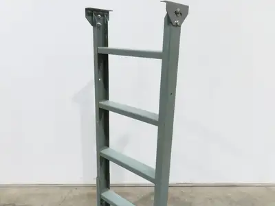 Hytrol HS-11 24"W Conveyor Leg Stationary Floor Support 67-5/8" to 79-5/8"H
