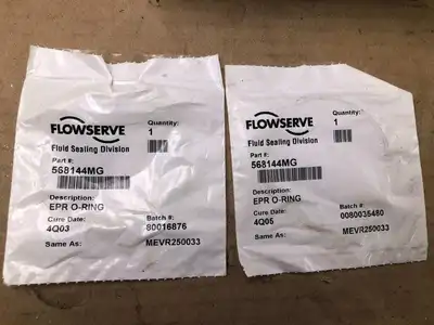 Flowserve 568144MG O-Ring Shaft Seal Set MEVR2500 -NIB