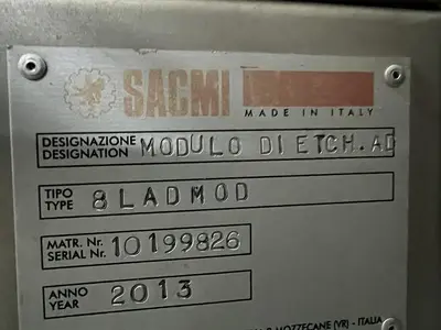 USED 2013 SACMI / ACMI USA OPERA 400 MODUL