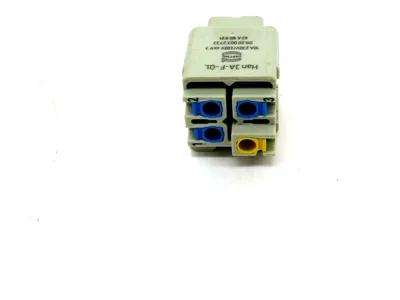 NEW LOT OF 9 HARTING HAN-3A-F-QL CONNECTOR HAN3AFQL