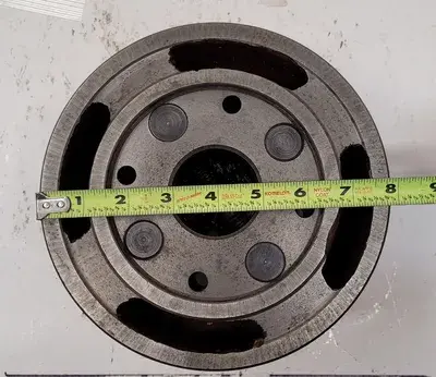 USED JIANHUA 8" - 4 JAW CHUCK