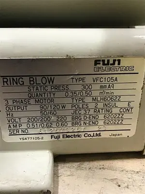 USED FUJI ELECTRIC VFC105A