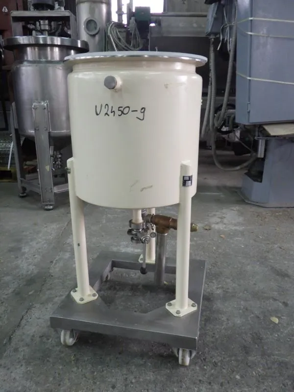 45 L Used Vertical Stainless Steel Storage Tank With Jacket