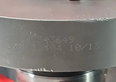 Flowserve XC3B2500CY3-03 1.75N WL (XK MB5A13009) 11/15 + 343649 Loc6E