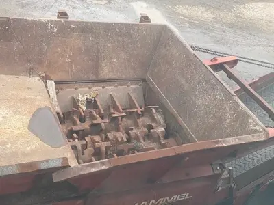 USED 2001 HAMMEL WASTE SHREDDERS VB-750DK