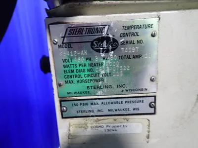 USED STERLCO S812AK