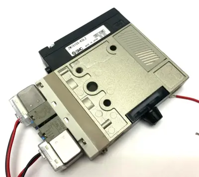 ZM131H-K5LZ | SMC  High Pressure Vaccum Generator w/ V114-5G Solenoids - Used
